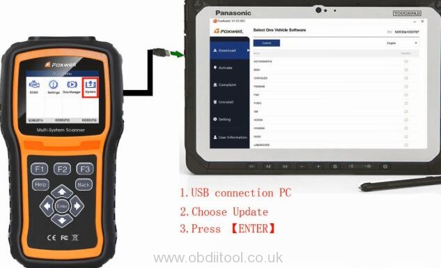 Foxwell Nt530 Vehicle Software Download Update 4