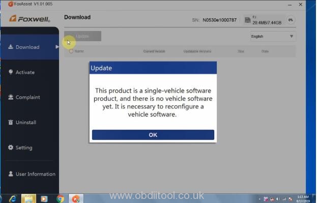 Foxwell Nt530 Vehicle Software Download Update 7