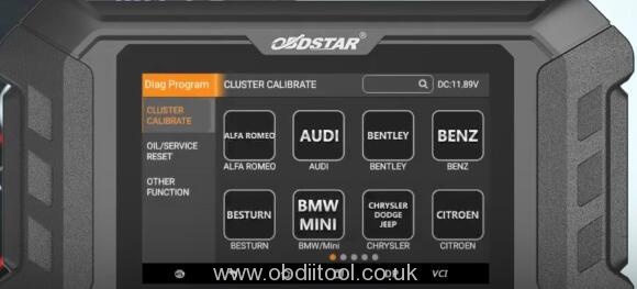 Obdstar Odo Master Benz B180 W246 1