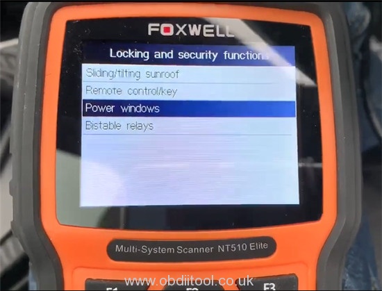 Foxwell Nt510 Elite Bmw E90 Special Function 10