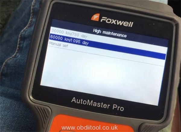 Foxwell Nt680 Pro Reset Inspection Light Audi A6 8