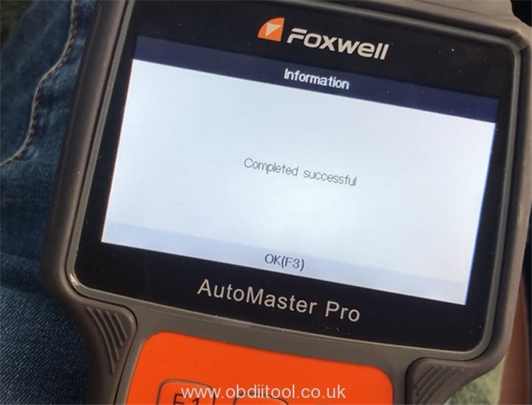 Foxwell Nt680 Pro Reset Inspection Light Audi A6 9