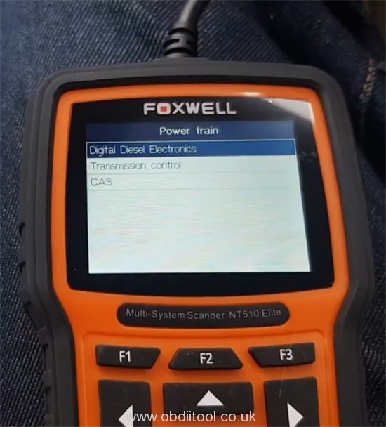 Foxwell Nt530 Fix Bmw 4a63 Fault Dde Ews Tampering 10