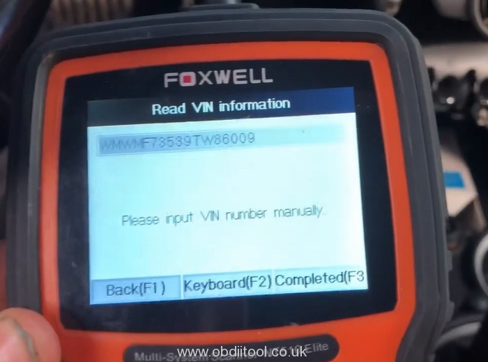 Foxwell Nt530 Reset Adaptations Mini Cooper R56 4