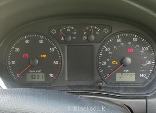 Solved!vw Polo Dead Dashboard After Add Key By Autel Im608 2
