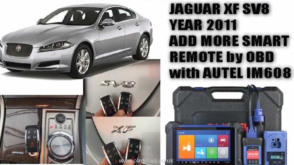Autel Im608 Jaguar Xf Sv8 2011 Smart Remote Add 01