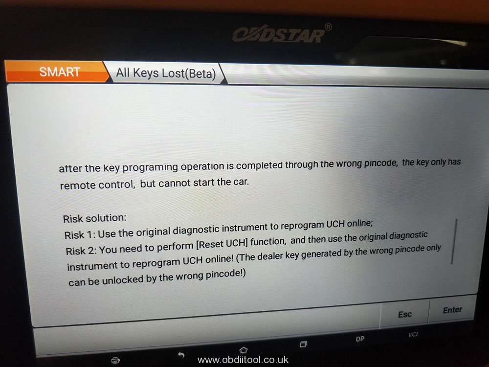 Obdstar X300 Pro4 Smart 453 Key Programming 05