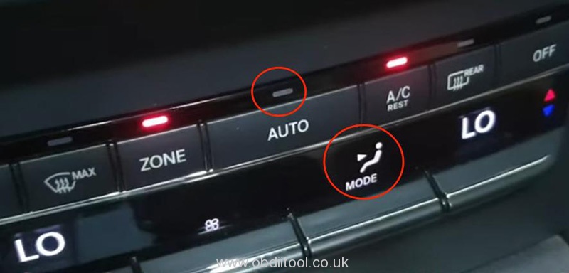 Xentry Change Climate Control Mode On Mercedes Guide 1